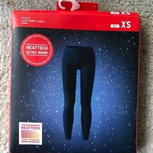 Uniqlo Navy Heattech Legging